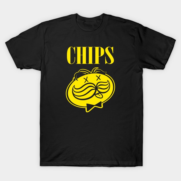 Chips T-Shirt by inkonfiremx